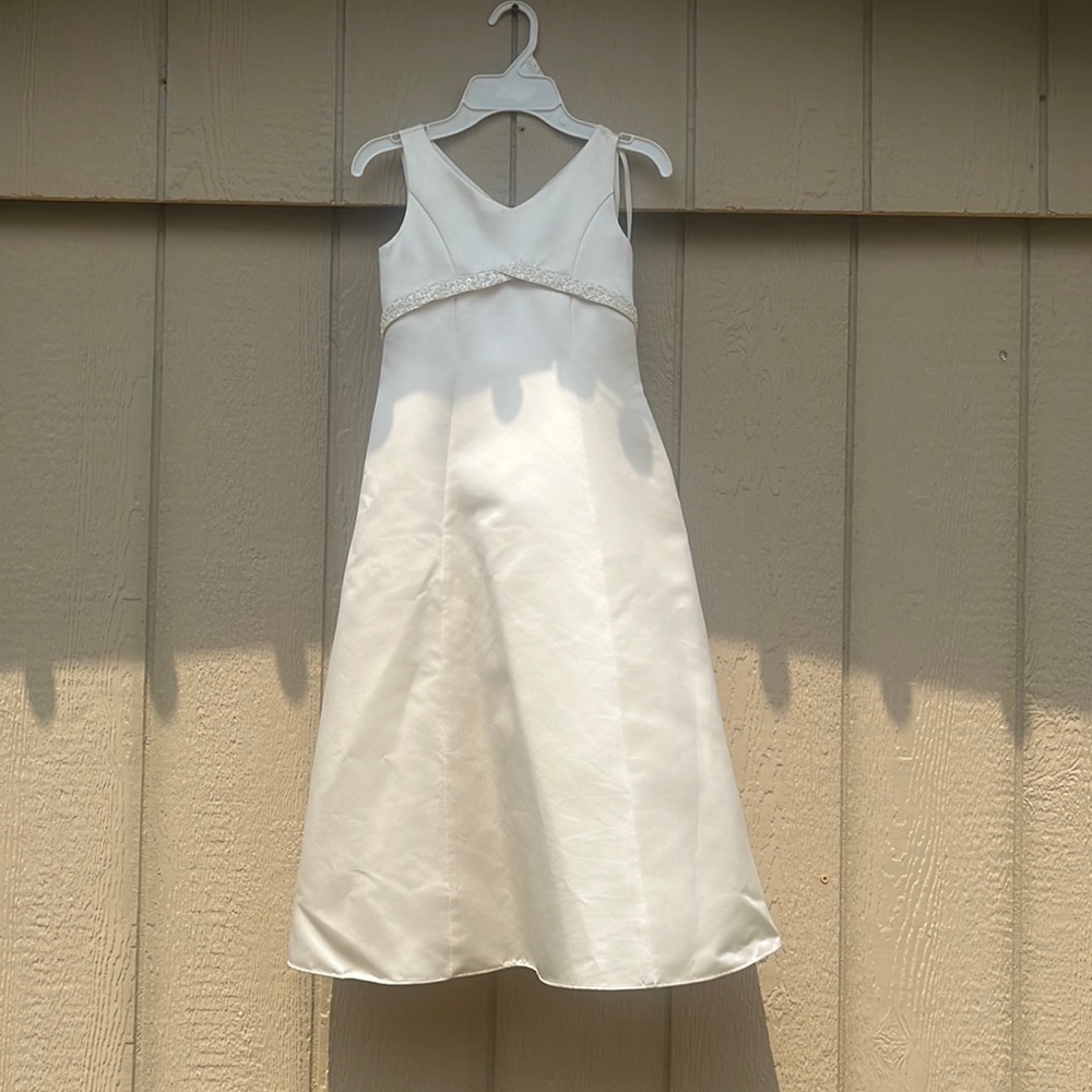 Lilacs and Pearls girls formal dress/ gown